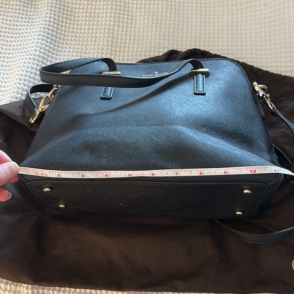 Kate Spade New York Black Leather Handbag - Picture 14 of 16